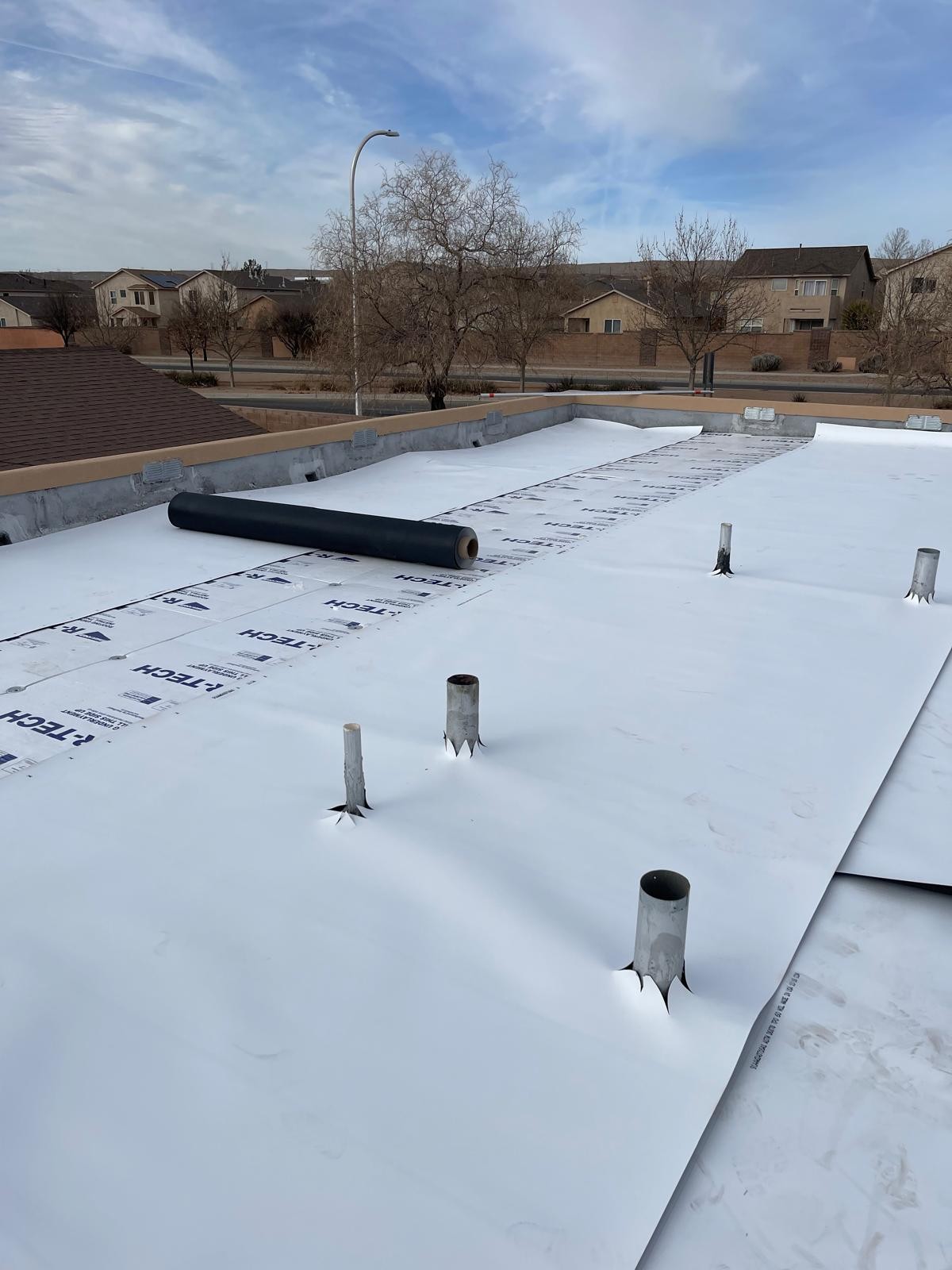 TPO Roofing Project